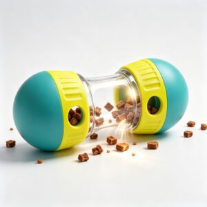 Dumbbell Slow Feeder Pet Treat Toy
