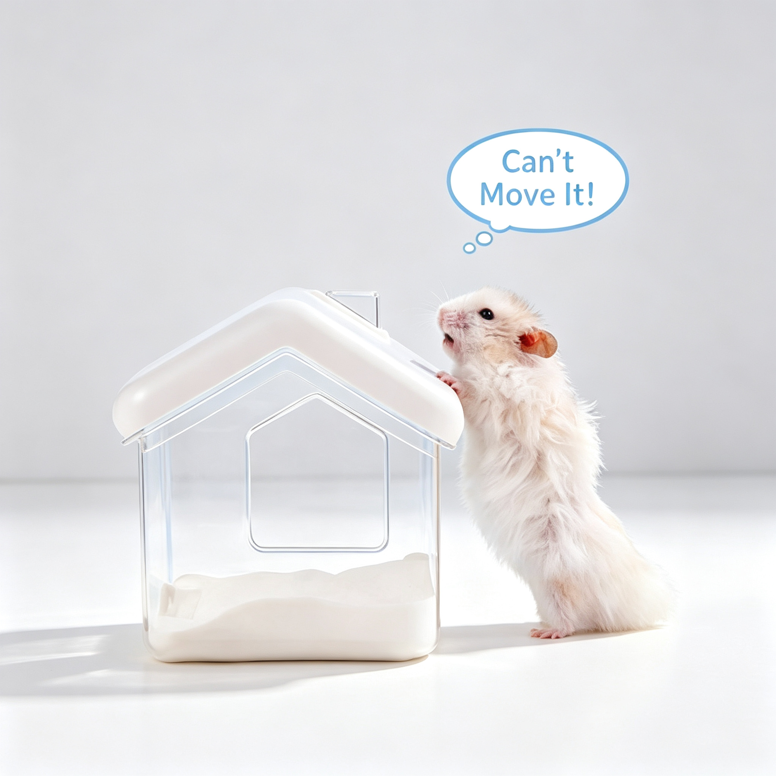 Little Cottage Hamster Sand Bath & Toilet House - 图片 4