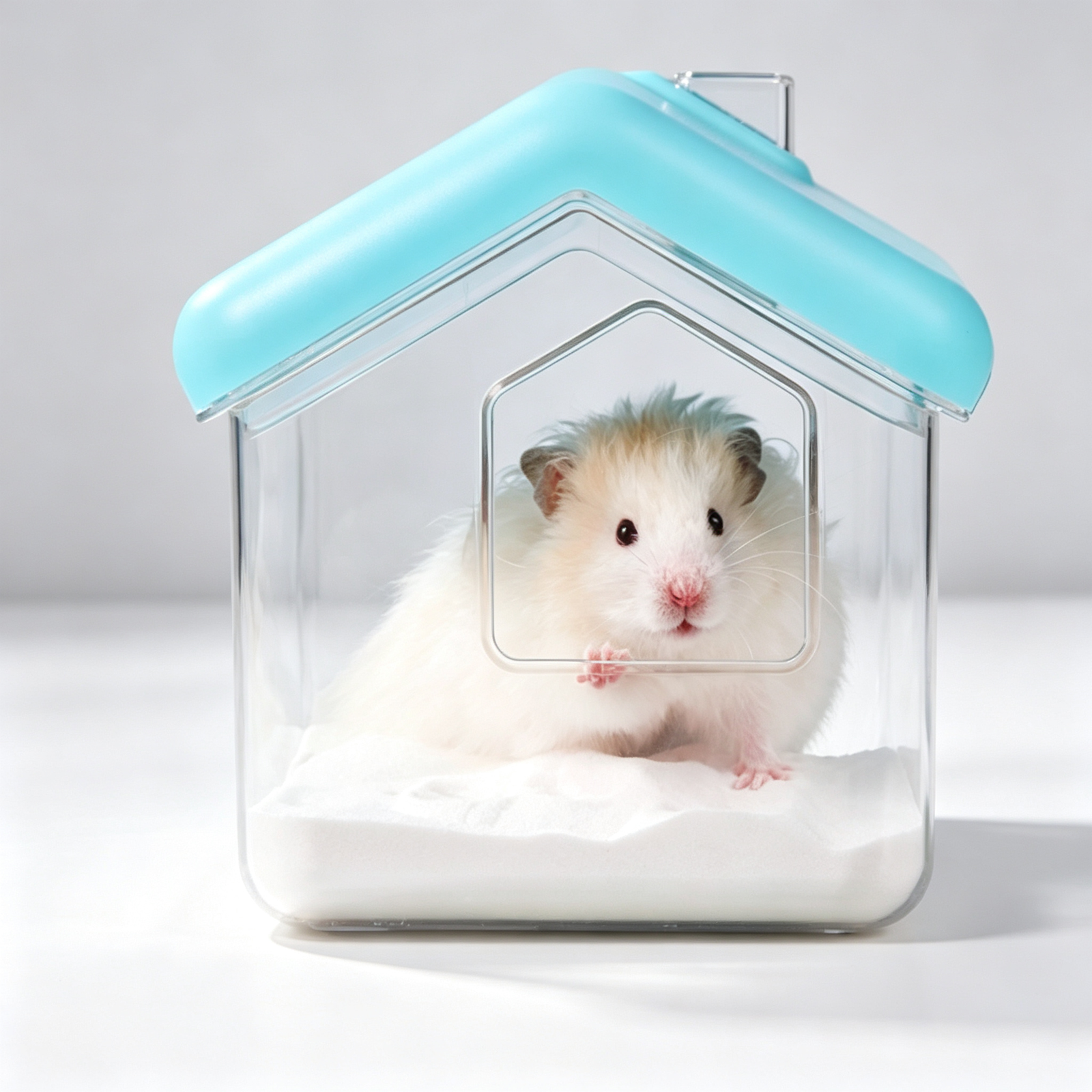 Little Cottage Hamster Sand Bath & Toilet House - 图片 3