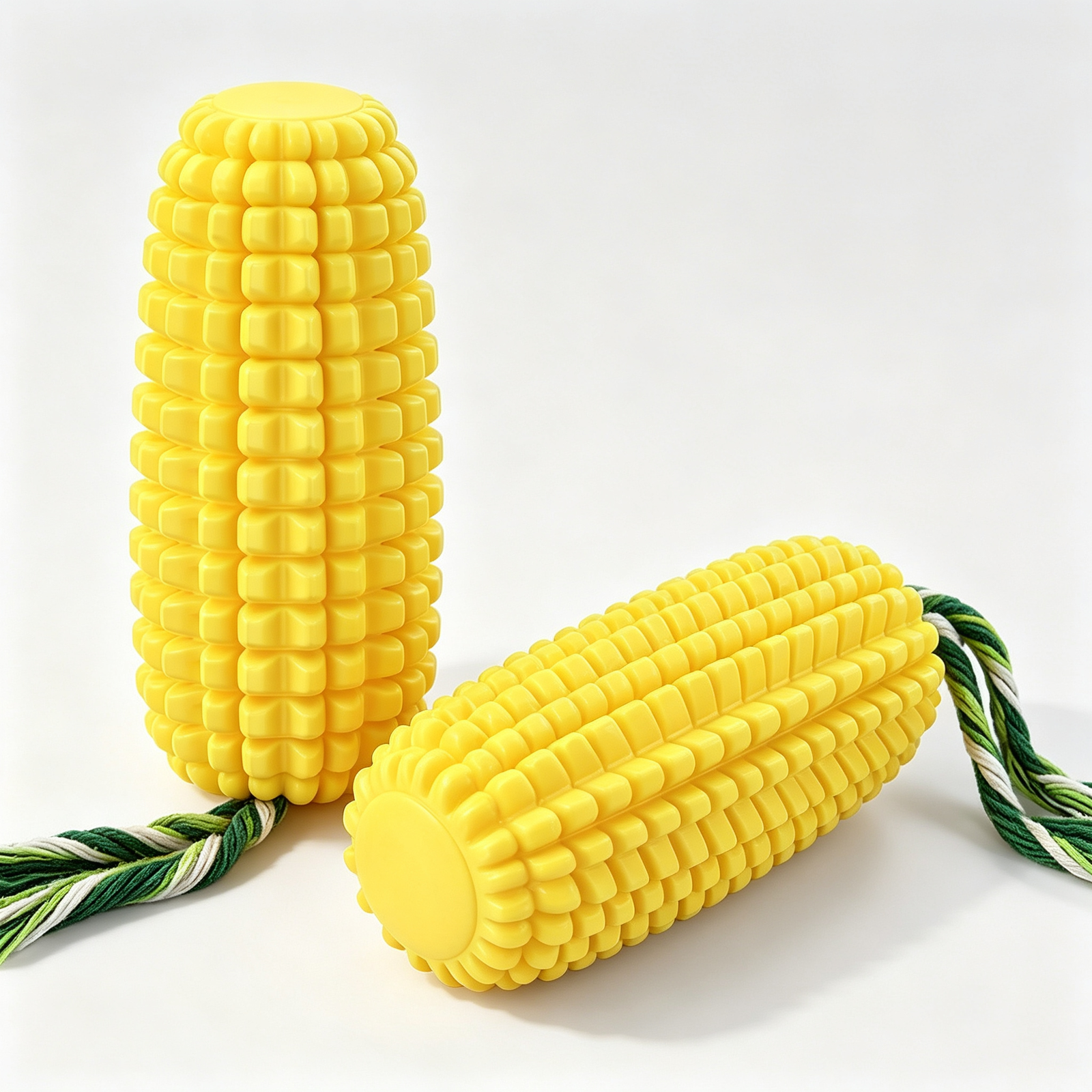 Squeaky Corn Chew Stick & Interactive Tug Toy for Dogs