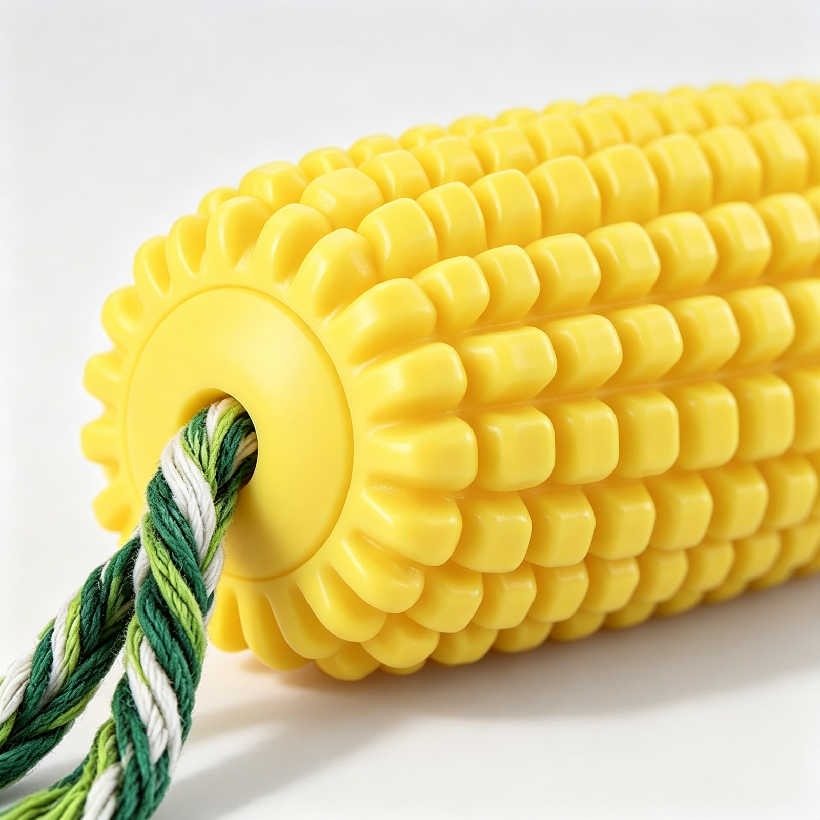 Squeaky Corn Chew Stick & Interactive Tug Toy for Dogs - 图片 4