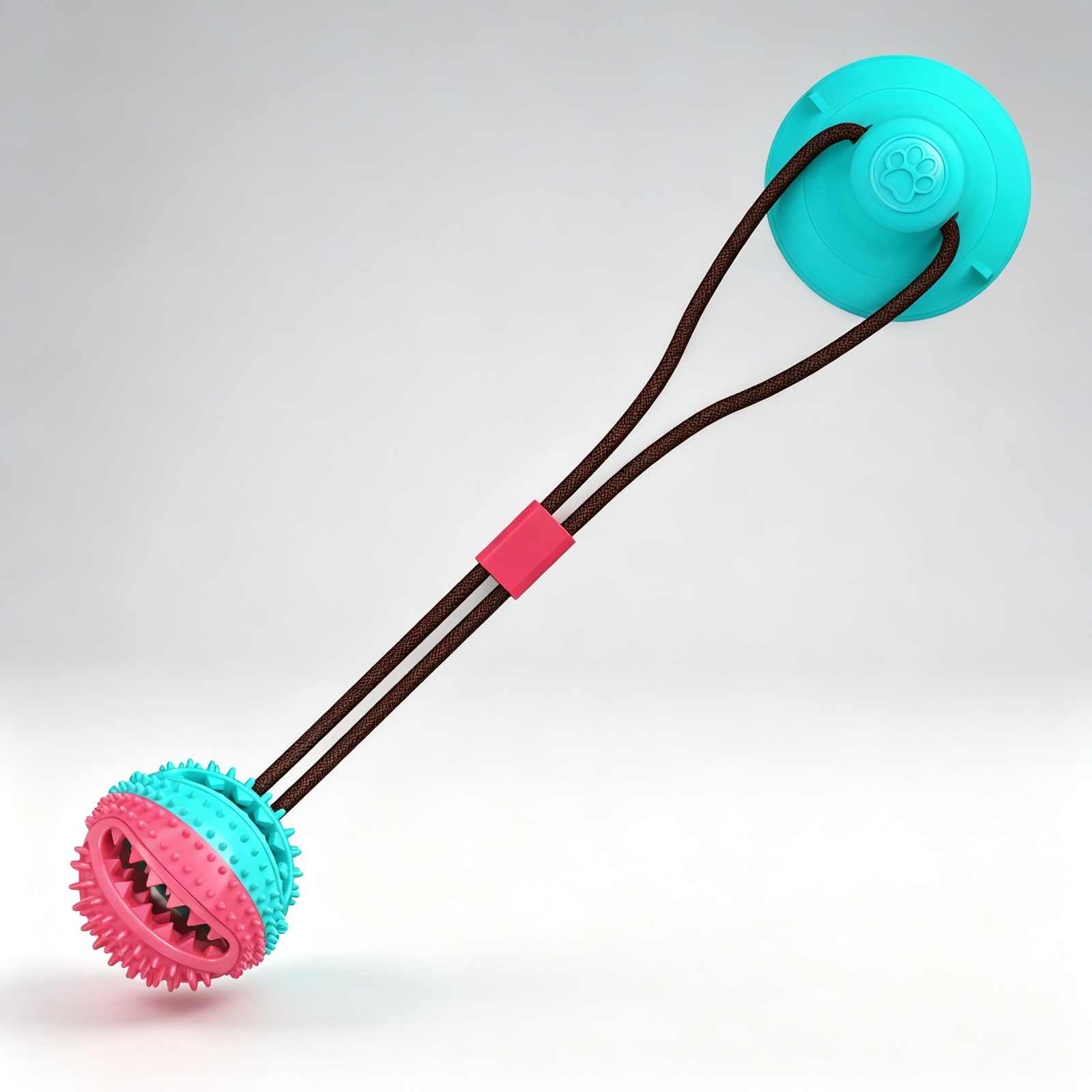 Interactive Suction Cup Tug Ball & Treat Dispenser - 图片 3
