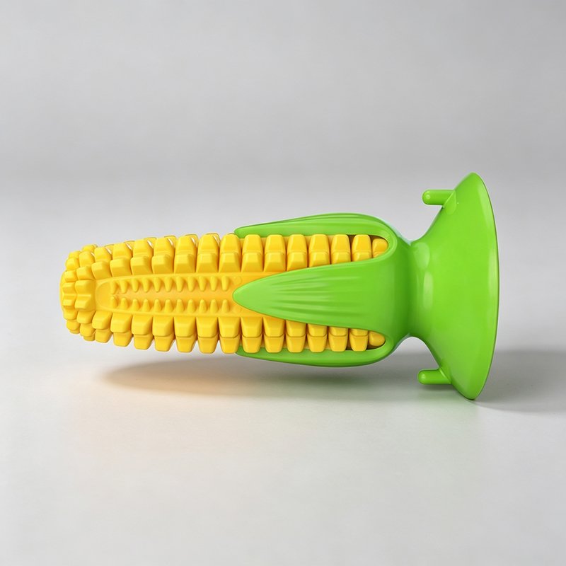 Interactive Corn Suction Chew & Dental Toy for Dogs - 图片 3