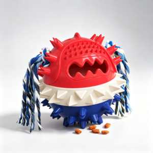Multifunctional Suction Cup Treat Ball Toy for Dogs