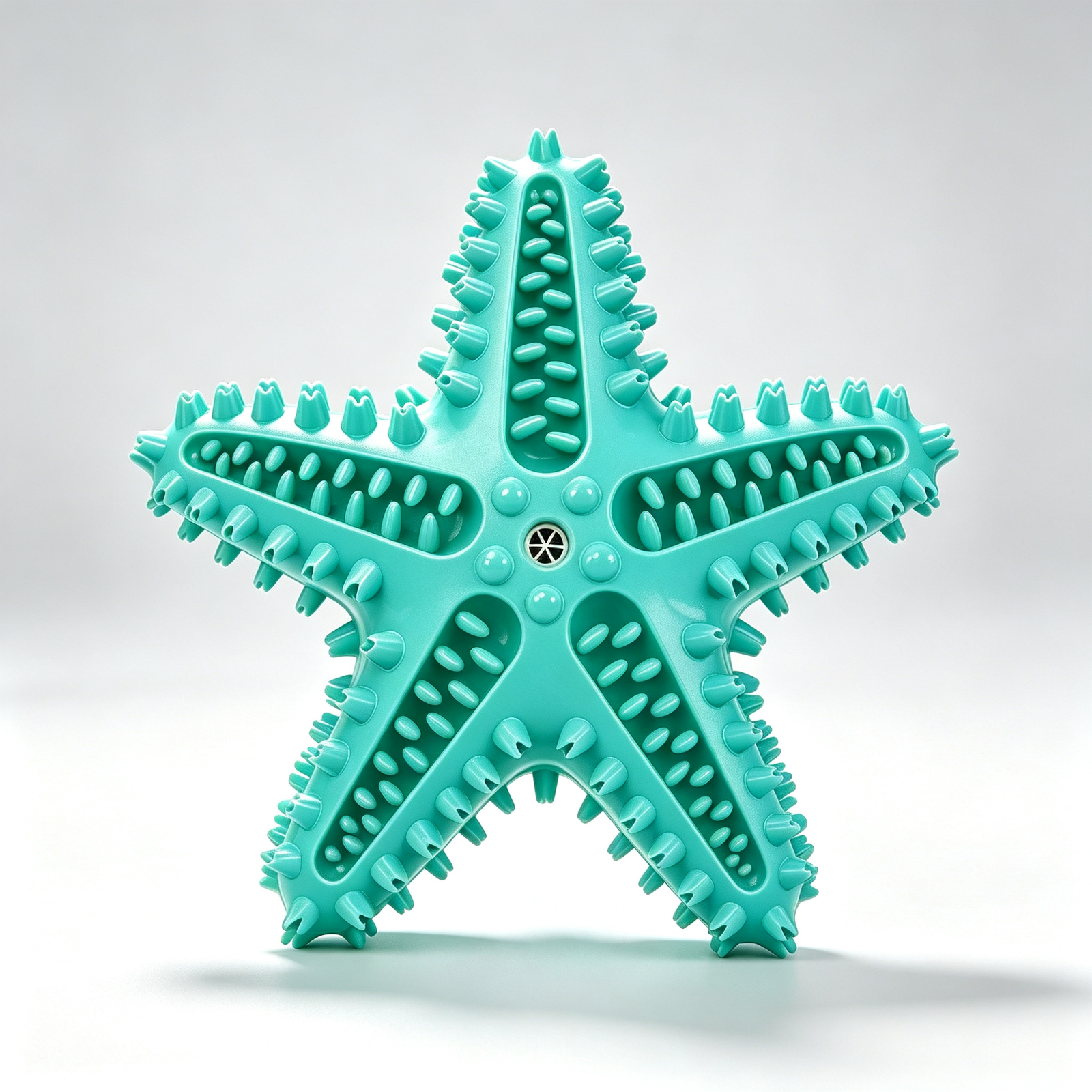 Starfish Squeaky Dental Chew Toy for Dogs - 图片 3