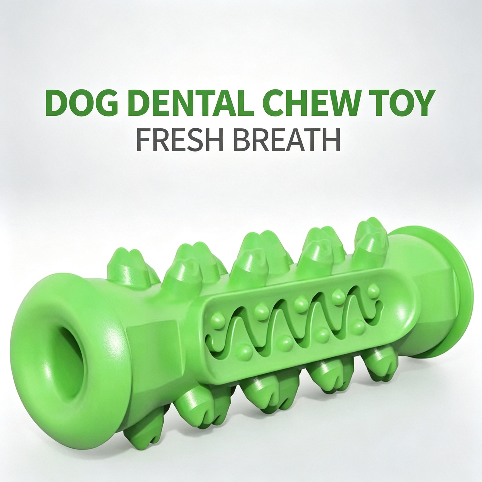 Interactive Self-Brushing Dog Dental Chew Toy - 图片 4